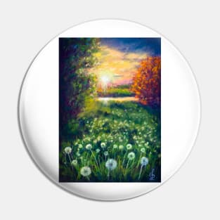 Dandelion summer heaven Pin