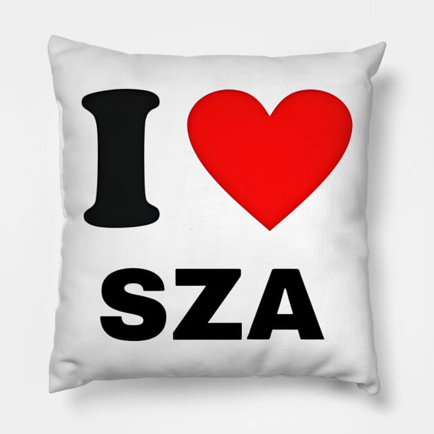 I love SZA Pillow by Tvmovies 