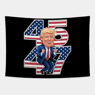 TRUMP DANCE 45 47 Tapestry
