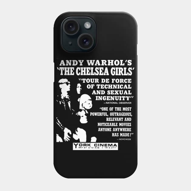 The Chelsea Girls (1966) Phone Case by Scum & Villainy