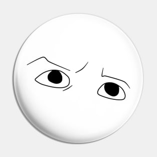 Tired Eyes Pin