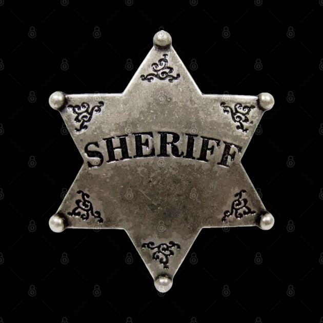 Sheriff Badge by Buff Geeks Art