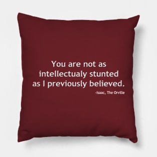 You're Not As Dumb As You Look. Pillow