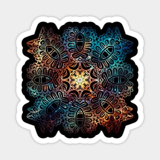 Universe mandala Magnet