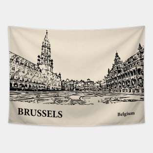 Brussels - Belgium Tapestry