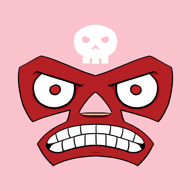 Lucha Skull by striffle