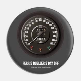 Ferris Bueller’s Day Off - Alternative Movie Poster Pin