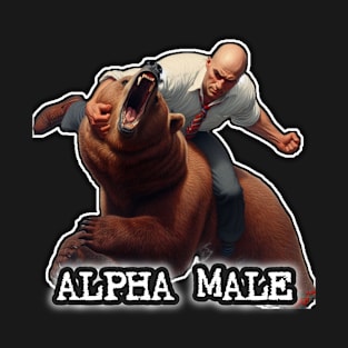 Alpha Male: Bear Fighter T-Shirt