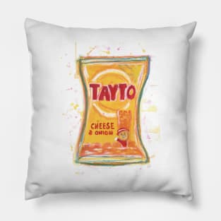 Tayto Cheese & Onion Crisps Pillow