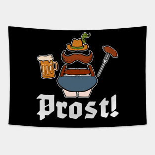 Prost German Beer - For Beer Lovers Tapestry