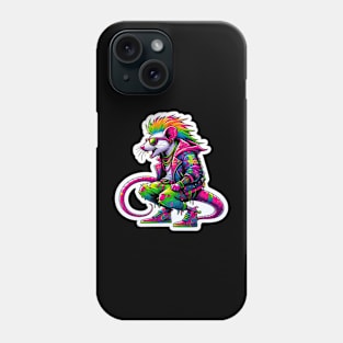 Neon Punk Rat Phone Case