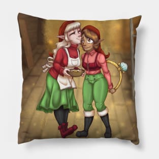 Nisse and duende Pillow