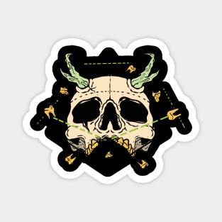 DEVIL SKULL Magnet