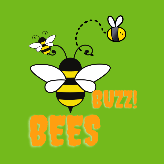 Bees Buzz by JeDrin