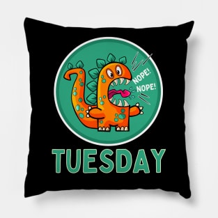 Tuesday mood Pillow