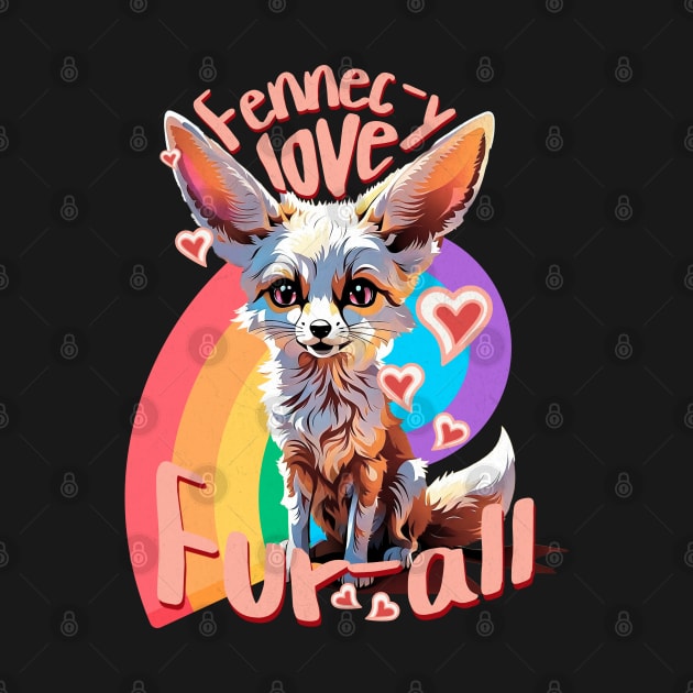 Cute Fennec Foxes Lover a Girl Who Loves Fennec Kawaii Foxes by alcoshirts