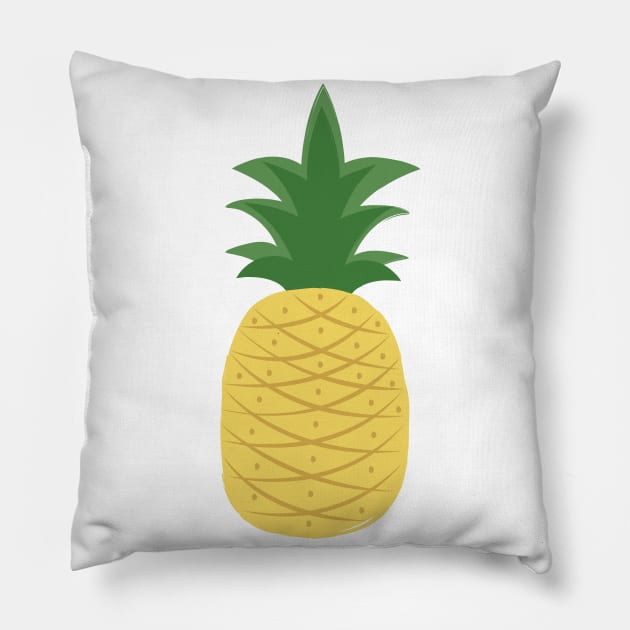 Pineapple Fruit Lover Pina Pillow by TruckerJunk