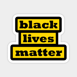 Black Power (Yellow) Magnet