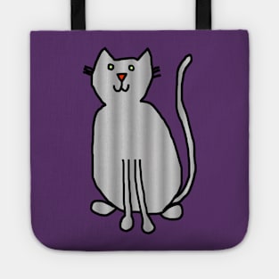 Cat Metal Tote