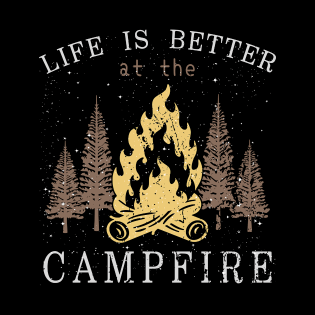 Camping - Life Is Better By The Campfire by Shiva121