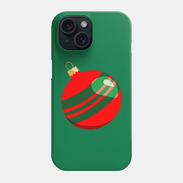 Christmas Ornament Phone Case by Obstinate and Literate