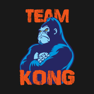 Godzilla vs Kong - Official Team Kong Neon T-Shirt