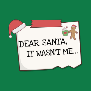 Dear Santa Kid Christmas T-Shirt