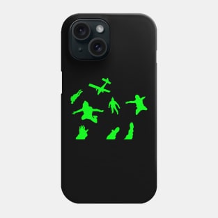 Skydiving, Skydive, Freefly, Parachute, Flying Phone Case