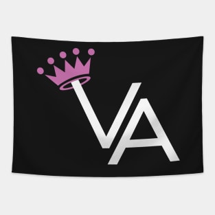 Queen of Virginia VA by AiReal Apparel Tapestry