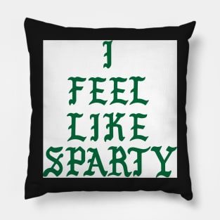 sparty tapestry Pillow