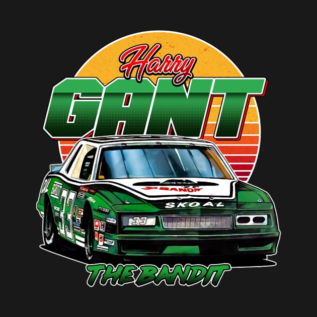 Harry Gant The Bandit Retro 80S by Erianna Bee