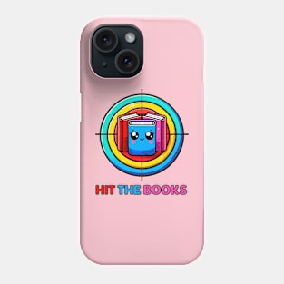 Hit The Books Target Phone Case