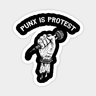 PUNK IS PROTEST Magnet