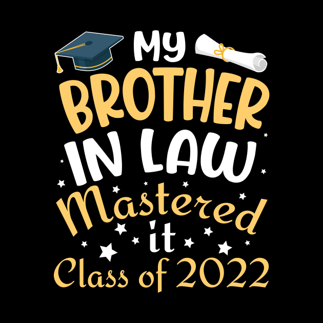 My Brother In Law Mastered It Class Of 2022 Senior Student by Cowan79