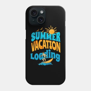 Funny Summer Vacation Loading Last Day of School Teacher Phone Case