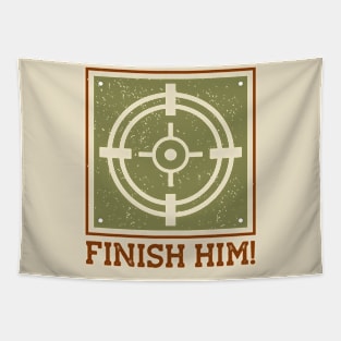 FINISH HIM!, Gift Gaming Tapestry