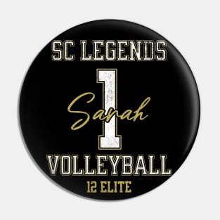 Sarah #1 SC Legends (12 Elite) - Black Pin