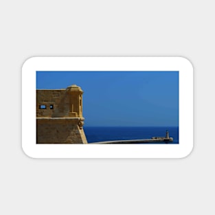 Watchtower and Lighthouse. Valetta, Malta Magnet