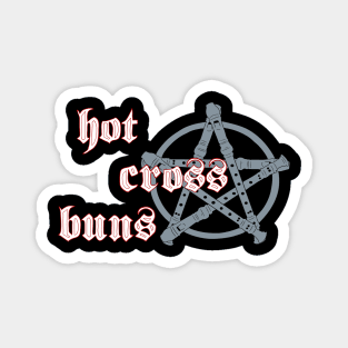 hot cross buns Magnet