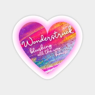 Wonderstruck Enchanted Lyric art Magnet