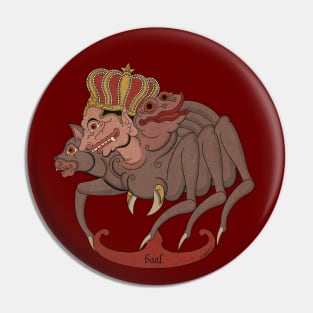 Baal Javanese Wayang Style Pin