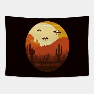 UFO Country Tapestry