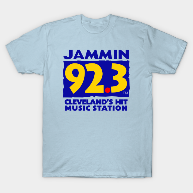 Discover Cleveland Jammin 92.3 WZJM FM Radio Hits - Jammin 92 - T-Shirt