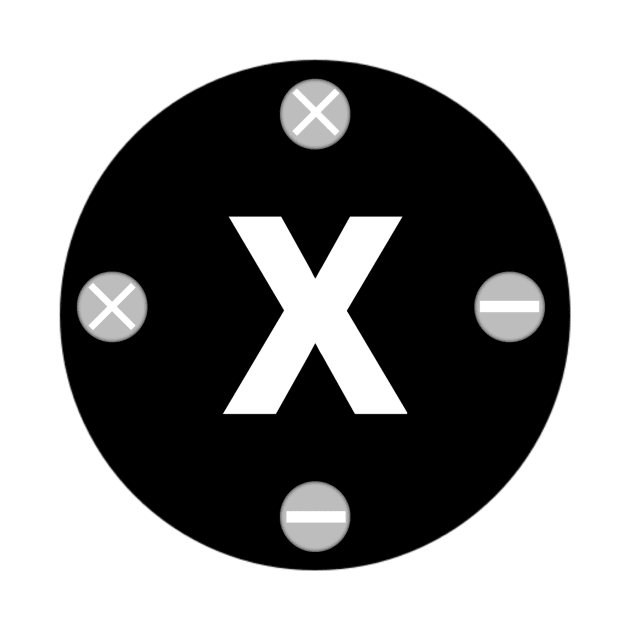 Letter X by Menu.D