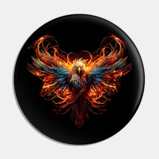 Phoenix Rising - Mythical Creature Pin