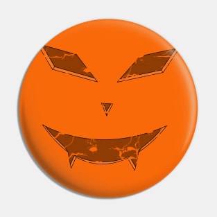 Pumpkin Head - Vampire Pin