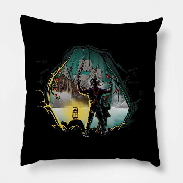 Inferno Pillow by AndreusD