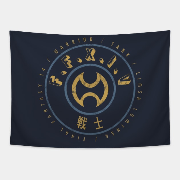 Final Fantasy XIV Warrior Tapestry by StebopDesigns