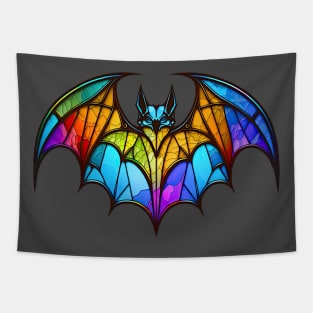 Rainbow Bat Tapestry