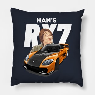 Han's rx7 Tokyo Drift Pillow